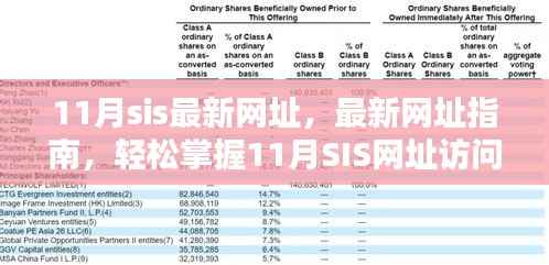 11月SIS最新网址指南，轻松掌握访问步骤