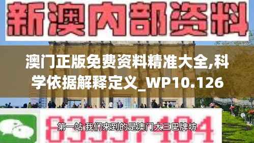 澳门正版免费资料精准大全,科学依据解释定义_WP10.126