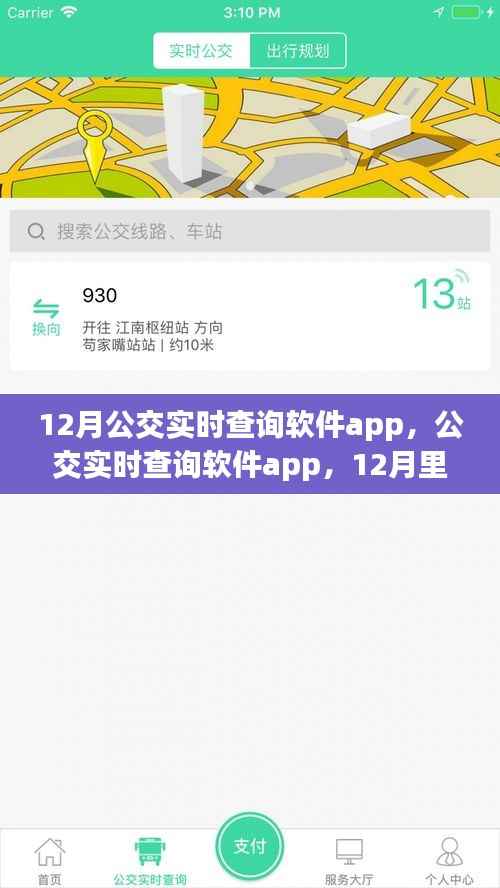 12月城市出行变革先锋,公交实时查询软件app