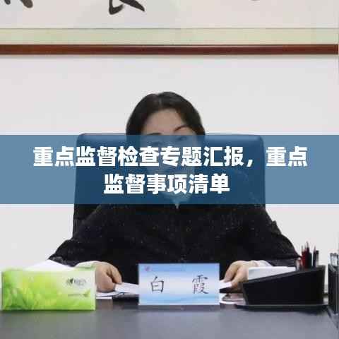 重点监督检查专题汇报,重点监督事项清单