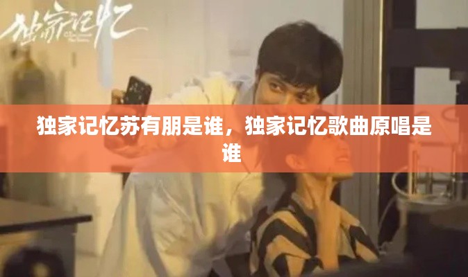 独家记忆苏有朋是谁,独家记忆歌曲原唱是谁